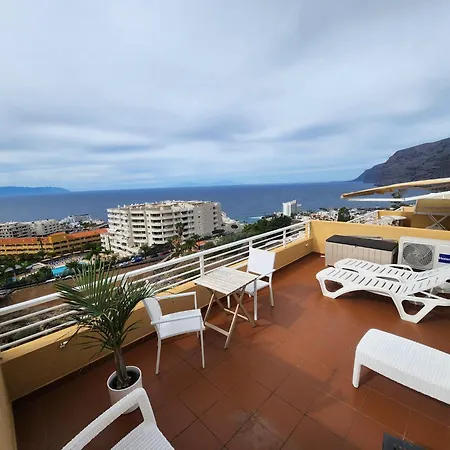 Los Gigantes,huge Terrace,sea View,air Conditioning *